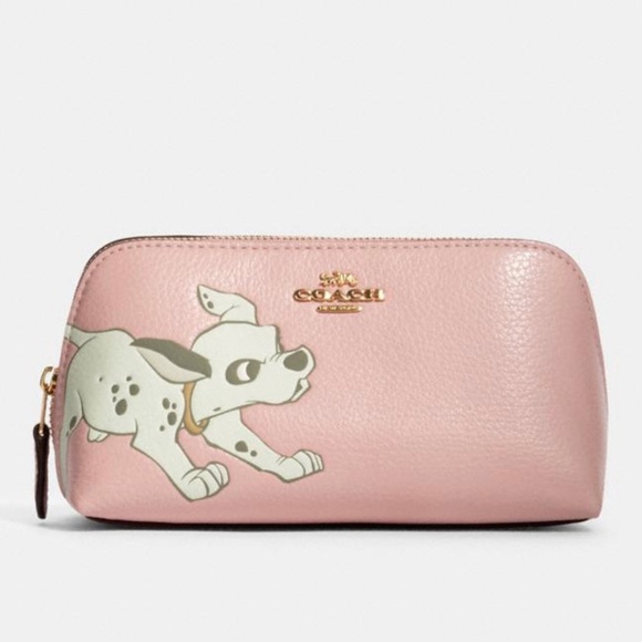 Coach Handbags - Disney X Coach Cosmetic Case 17 Dalmatian Pink